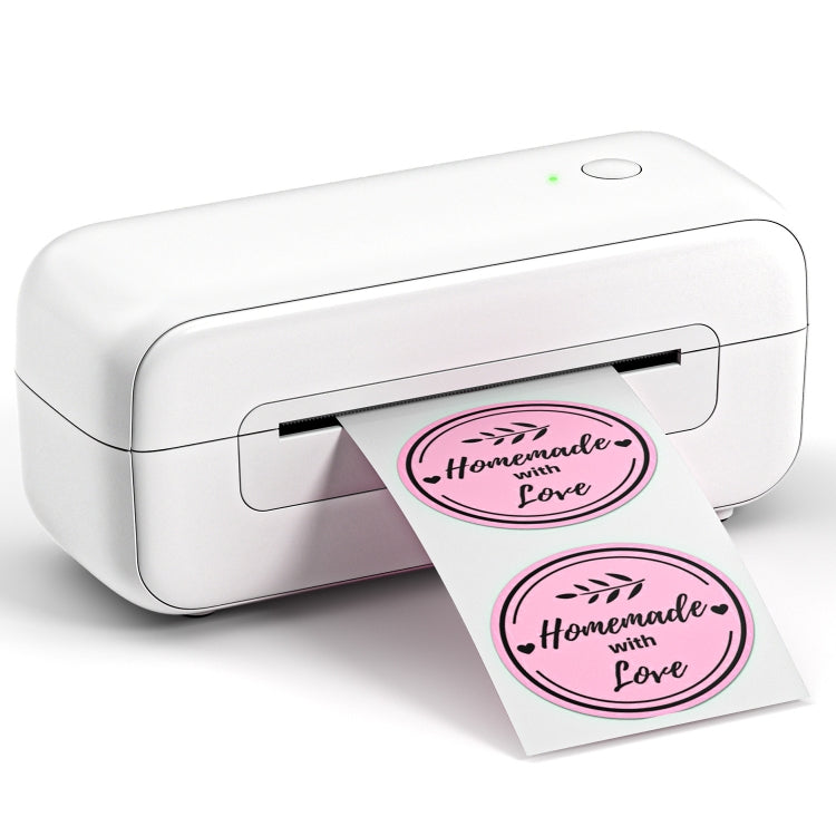 Phomemo PM246S Address Label Printer Thermal Paper Express E-Manifest Printer, Size: EU(White) - Receipt Printers by Phomemo | Online Shopping UK | buy2fix