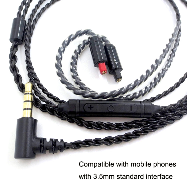 For A2DC Interface Headphone Cable With Microphone Upgrade Cable by buy2fix