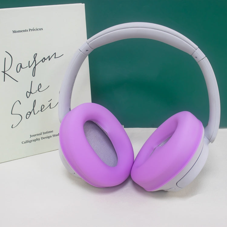 For Sony WH-CH720N Headphones Dustproof Protective Case(Light Purple) by buy2fix