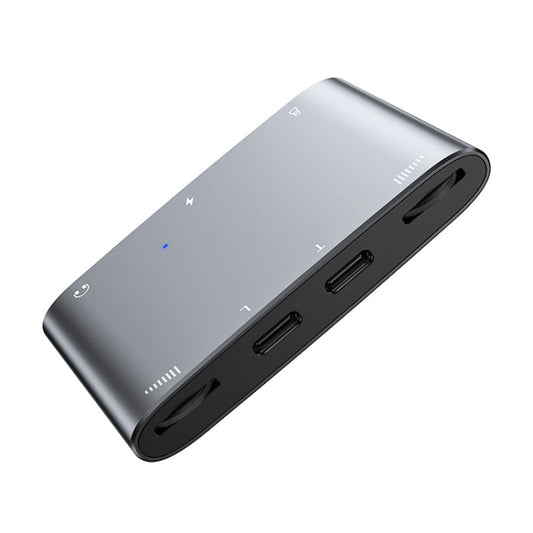 2 In 1 8 Pin+Type-C/USB-C Stereo Dual Channel Sound Card Live Converter(Upgraded Version) by buy2fix