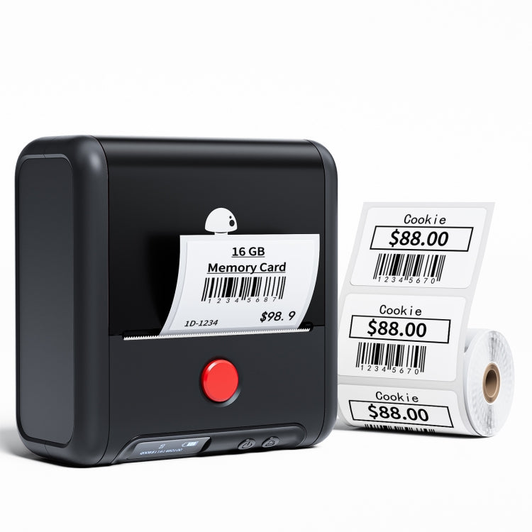 Phomemo M200 QR Code Tag Handheld Portable Bluetooth Thermal Label Printer(Black) - Receipt Printers by Phomemo | Online Shopping UK | buy2fix