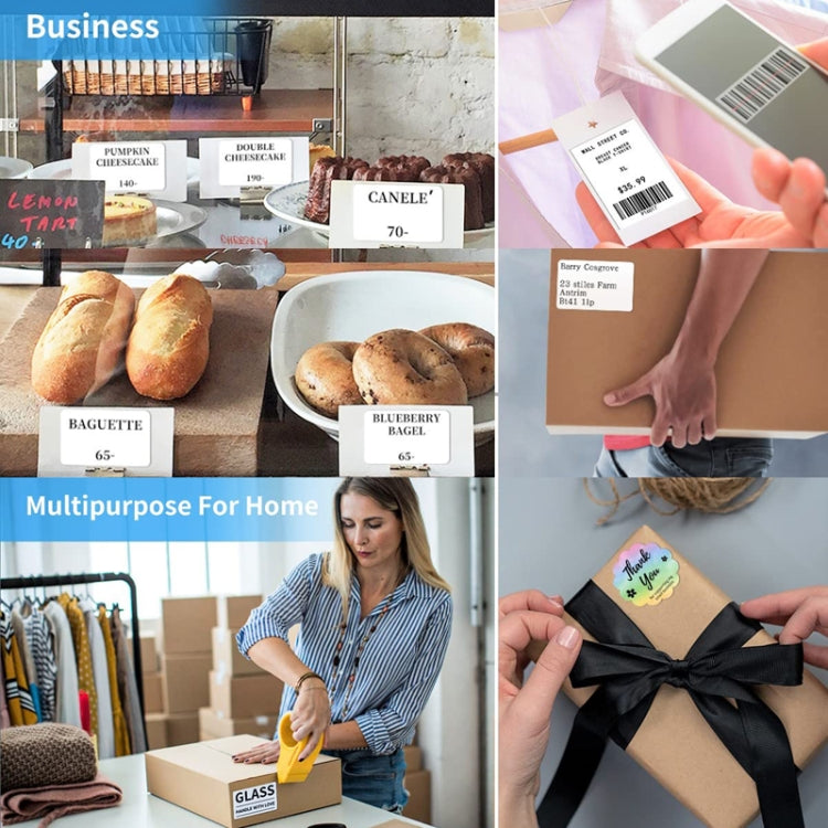 Phomemo M200 QR Code Tag Handheld Portable Bluetooth Thermal Label Printer(Pink) - Receipt Printers by Phomemo | Online Shopping UK | buy2fix