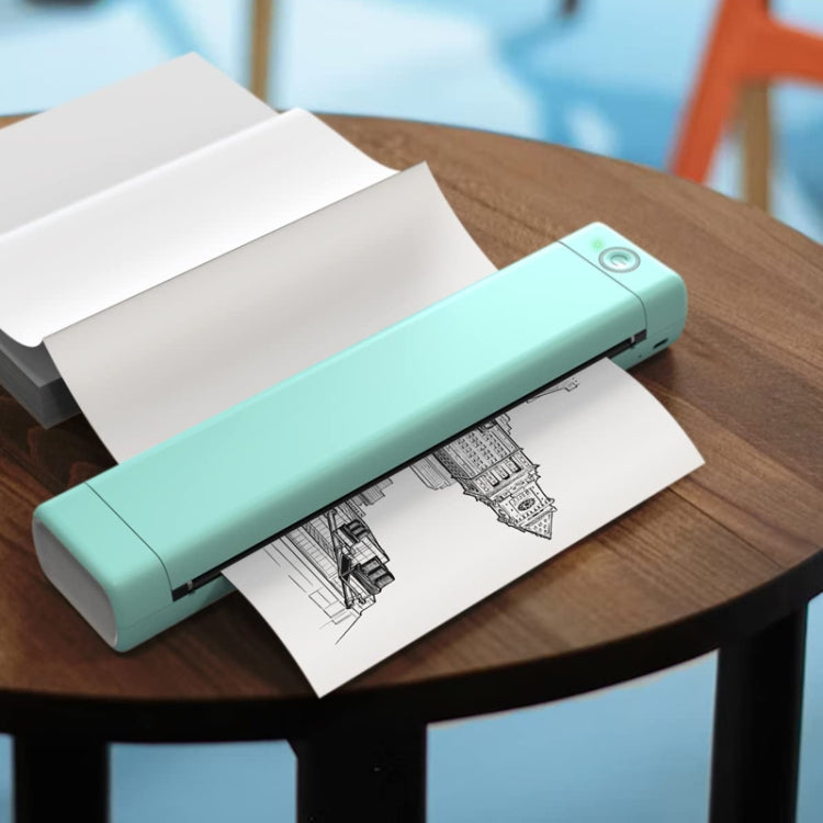 For Phomemo M08F 200sheets Thermal Printing Paper Compatible for MR.IN Brother Pocket Jet / MT800, Style: Folding Letter by Phomemo