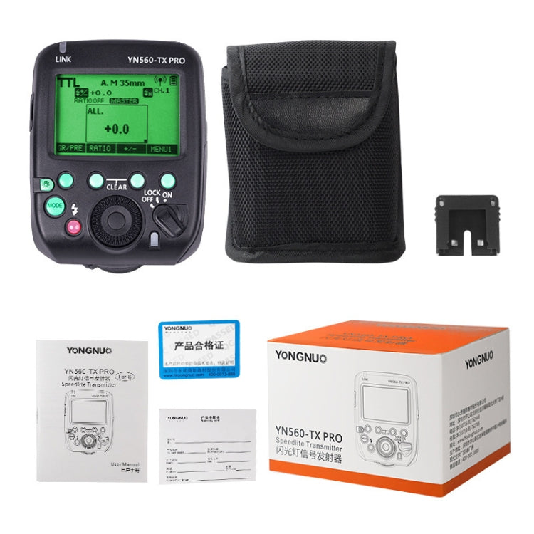 For Nikon YONGNUO YN560-TX Pro High-speed Synchronous TTL Trigger Wireless Flash Trigger by YONGNUO