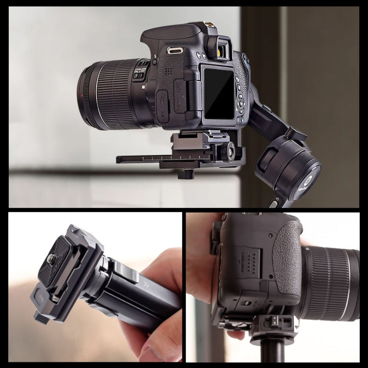 XILETU PQ-38 Quick Release Plate Base Tripod Slider Mount Adapter by XILETU