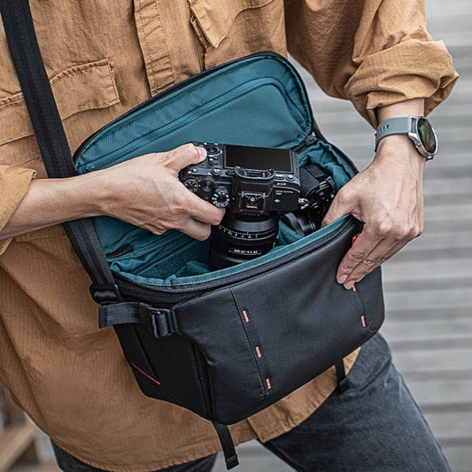 PGYTECH OneMo Stabilizer Drone Micro Camera Single Shoulder Storage Bag, Size: 7L(Black) by PGYTECH