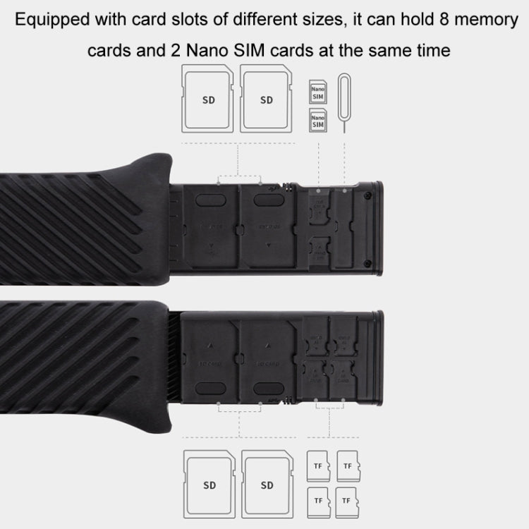 PGYTECH Flash Card Box SD/TF Memory Card Storage Drone Accessories(P-GM-163) - by PGYTECH | Online Shopping UK | buy2fix