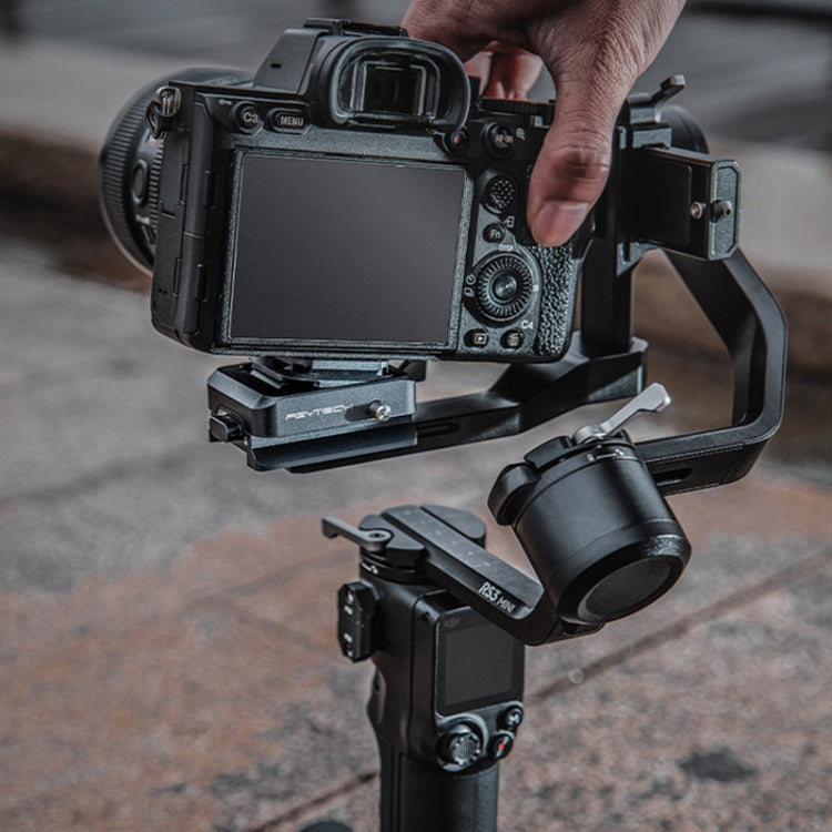 For DJI RS3 Mini/RS3 PGYTECH Quick Release Plate Gimbal Base(P-RH-167) by PGYTECH