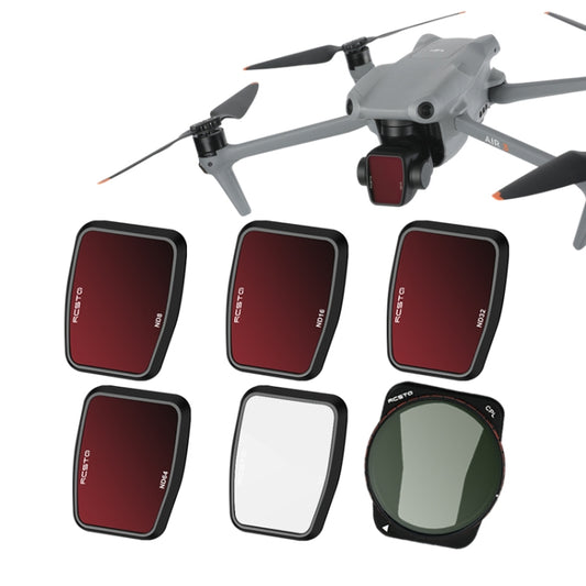 For DJI Air 3 RCSTQ Multi-Layer Coating Waterproof Filter, Spec: ND-PL32 by RCSTQ