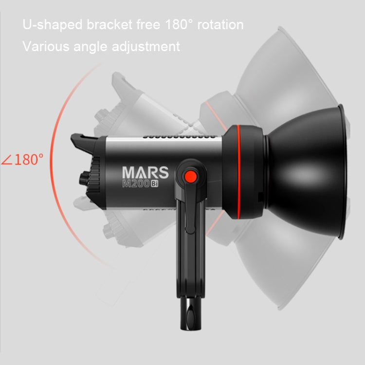 TRIOPO M200Bi Dual Color Temperature Live Broadcast Light Lamp Indoor Photography Lamp(UK Plug) - by TRIOPO | Online Shopping UK | buy2fix