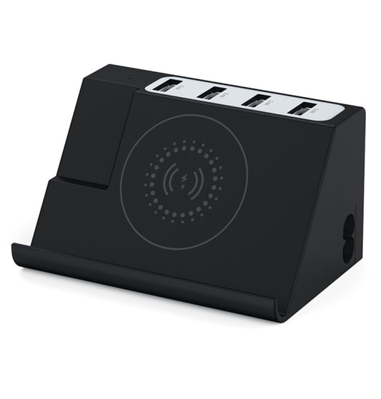 PD 20W +QC 3.0 Wireless Charging+6 Ports Multi-function Charger(UK Plug) by buy2fix