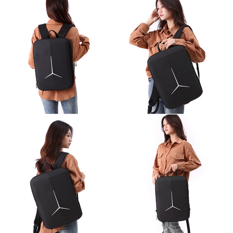 For DJI AIR 3 Storage Bag Backpack Compatible with RC-N2 or RC 2 Remote Control(Black) by buy2fix