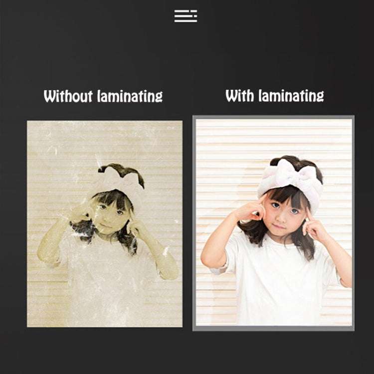 Osmile SL200 A4 Photo Cold and Hot Laminating Machine 340mm/min Speed EU Plug by Osmile