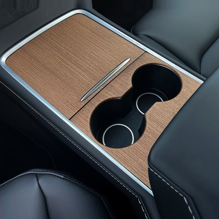 For Tesla Model3/Y Central Control Panel Modification Anti-Scratch Protective Sticker(Carbon Fiber Bright) by buy2fix