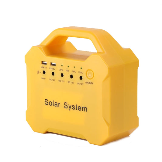 7AH 10W Solar Panel Emergency Light Rechargeable LED Solar Energy Kit by buy2fix