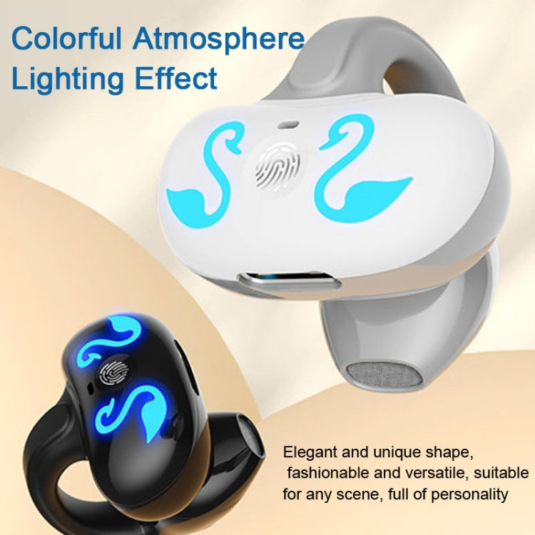 GD68 Bluetooth 5.3 Headphones clip-on Ear Non-in-ear Wireless Air Conduction Sports Headphones Boxed Package(Brown) - Sport Earphone by buy2fix | Online Shopping UK | buy2fix