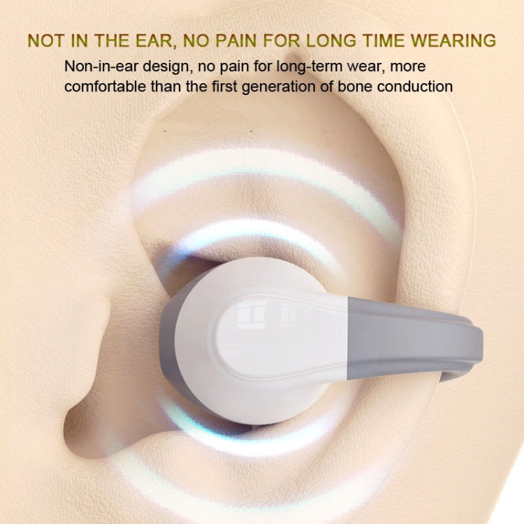GD68 Bluetooth 5.3 Headphones clip-on Ear Non-in-ear Wireless Air Conduction Sports Headphones Boxed Package(Brown) - Sport Earphone by buy2fix | Online Shopping UK | buy2fix