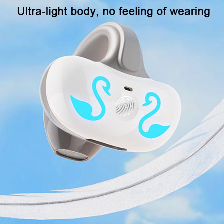 GD68 Bluetooth 5.3 Headphones clip-on Ear Non-in-ear Wireless Air Conduction Sports Headphones Boxed Package(Brown) - Sport Earphone by buy2fix | Online Shopping UK | buy2fix