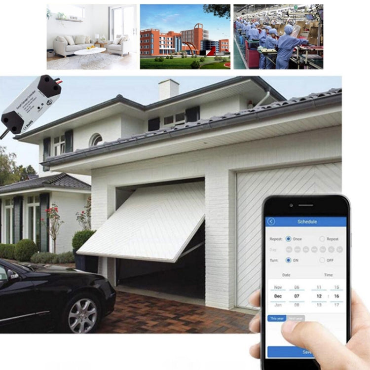 Tuya APP Remote Control WIFI Smart Garage Door Controller, Specification: AU Plug by Tuya