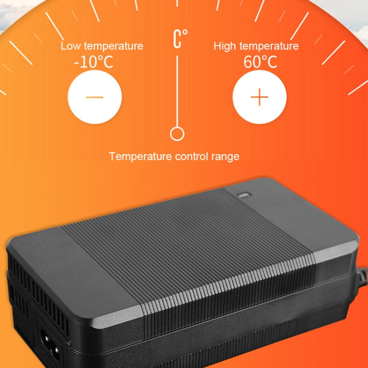 42V 4A Electric Scooter Charger Fan Type 36V Lithium Battery Charger UK Plug - Accessories & Parts by buy2fix | Online Shopping UK | buy2fix