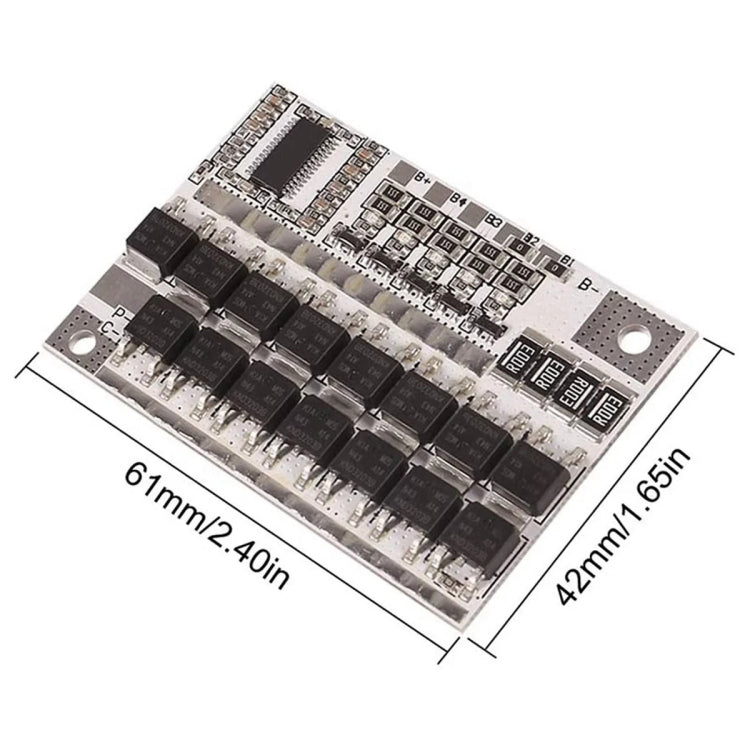 5S 3.7V 12V 100A Polymer Li-ion Phosphate Battery Protection Board With Balance - Sensor Module by buy2fix | Online Shopping UK | buy2fix