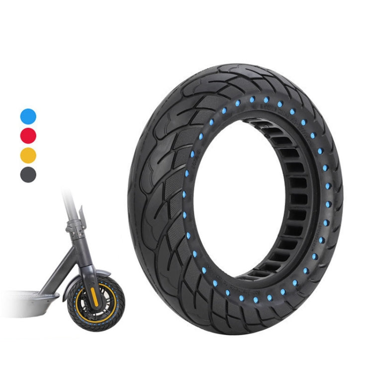 For Kugoo M4 Electric Scooter 10 Inch Inflatable Honeycomb Solid Run-flat Tire(36mm Slot Blue) - Accessories & Parts by buy2fix | Online Shopping UK | buy2fix