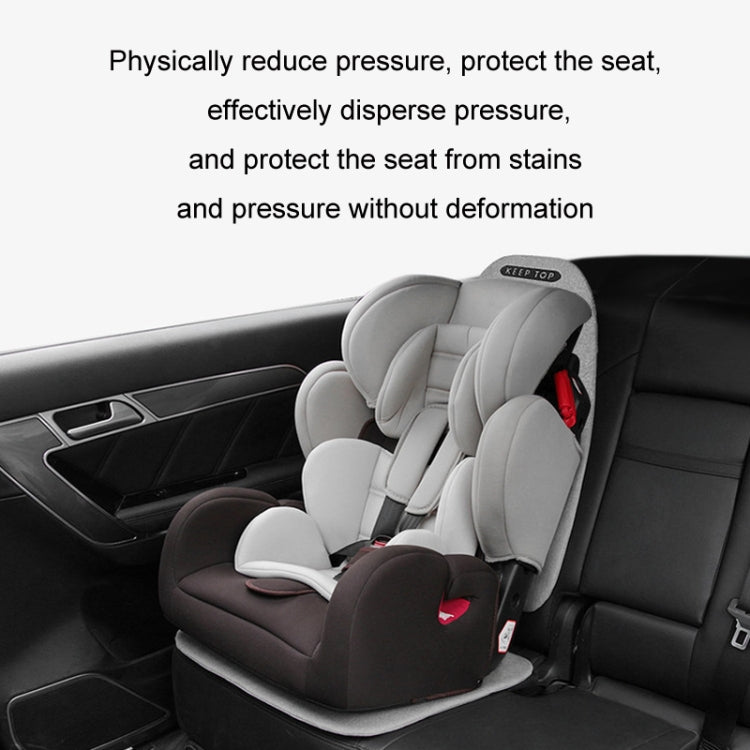 KEEP TOP Car Child Safety Seat Anti-Slip Thickened Anti-Wear Protective Pad(Black) by KEEP TOP
