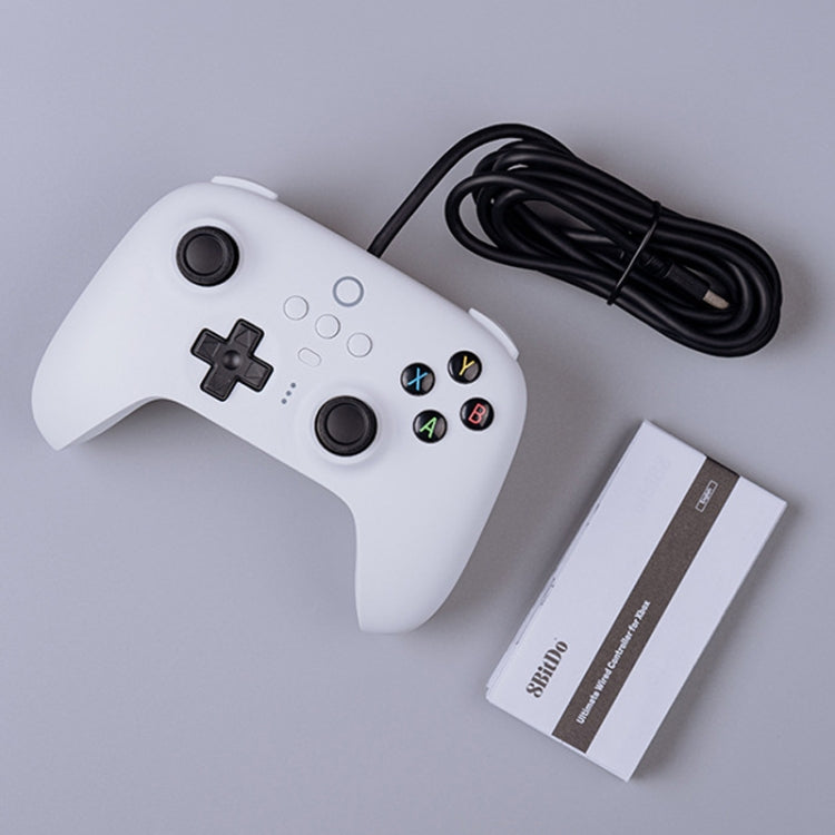8BitDo For Switch / PC USB Wired Gamepad(White) by 8BitDo