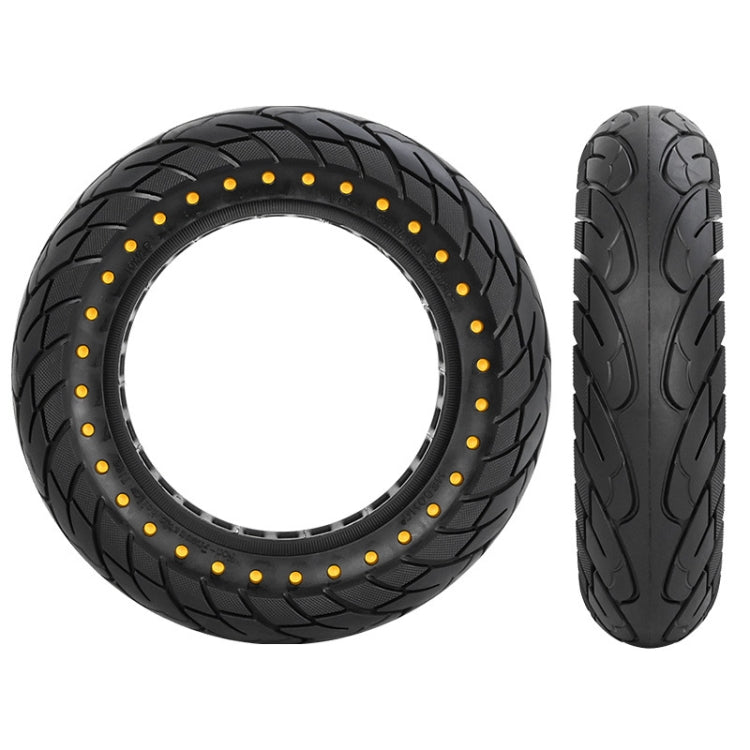 For Ninebot MAX G30 Electric Scooter 10x2.5 Inflatable Honeycomb Solid Run-flat Tire(44mm Slot Red) - Accessories & Parts by buy2fix | Online Shopping UK | buy2fix
