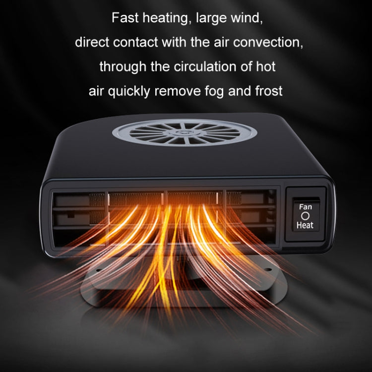 Car Heater Winter Defrost Defogging Speed Heating Fan, Color: 12V Ordinary - Heating & Fans by buy2fix | Online Shopping UK | buy2fix