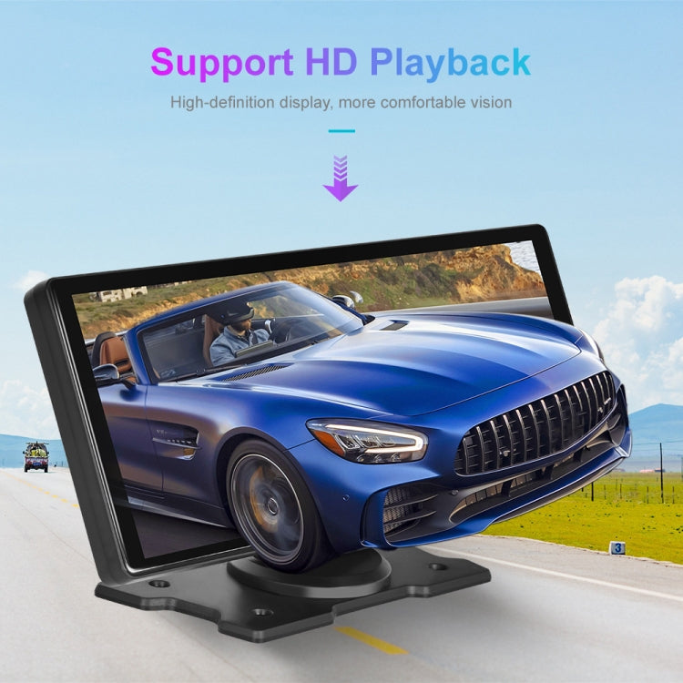 Car 10.26 Inch Portable Wireless CarPlay Display Android Auto Mobile Phone Screen - Car MP3 & MP4 & MP5 by buy2fix | Online Shopping UK | buy2fix