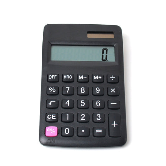 8-digit Candy Colored Solar Calculator Multifunctional Mini Student Electronic Calculator(Pine Stone Green) by buy2fix