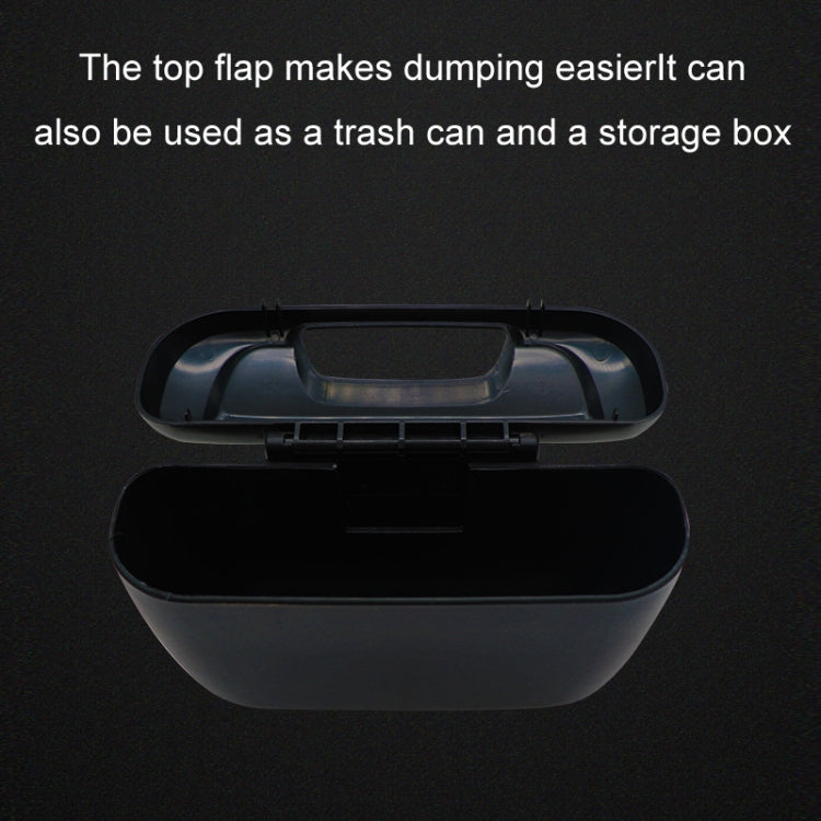 SHUNWEI Vehicle-mounted Trash Can Multifunctional Hanging Storage Bin(Silver) - Stowing Tidying by SHUNWEI | Online Shopping UK | buy2fix