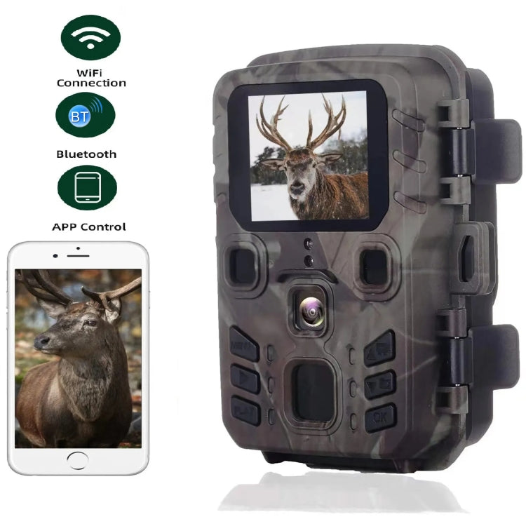 WiFi301 24MP+1296P WIFI+Bluetooth Infrared Night Vision Tracking Hunting Camera - Hunting Cameras by buy2fix | Online Shopping UK | buy2fix