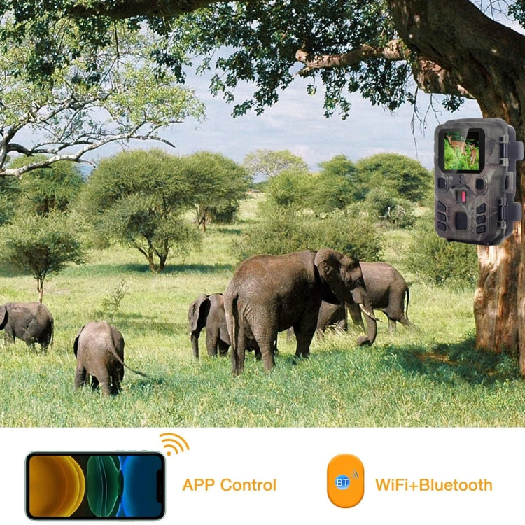WiFi301 24MP+1296P WIFI+Bluetooth Infrared Night Vision Tracking Hunting Camera - Hunting Cameras by buy2fix | Online Shopping UK | buy2fix