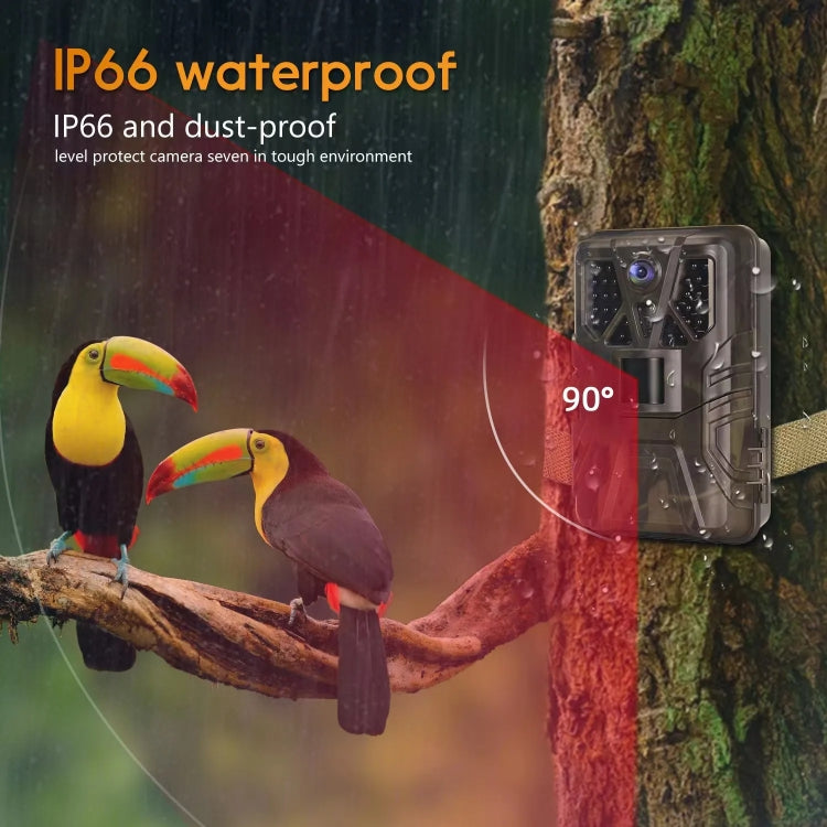 WiFi301 24MP+1296P WIFI+Bluetooth Infrared Night Vision Tracking Hunting Camera - Hunting Cameras by buy2fix | Online Shopping UK | buy2fix