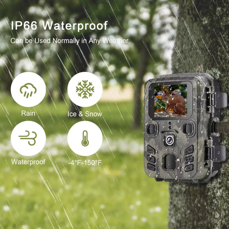 WiFi301 24MP+1296P WIFI+Bluetooth Infrared Night Vision Tracking Hunting Camera - Hunting Cameras by buy2fix | Online Shopping UK | buy2fix