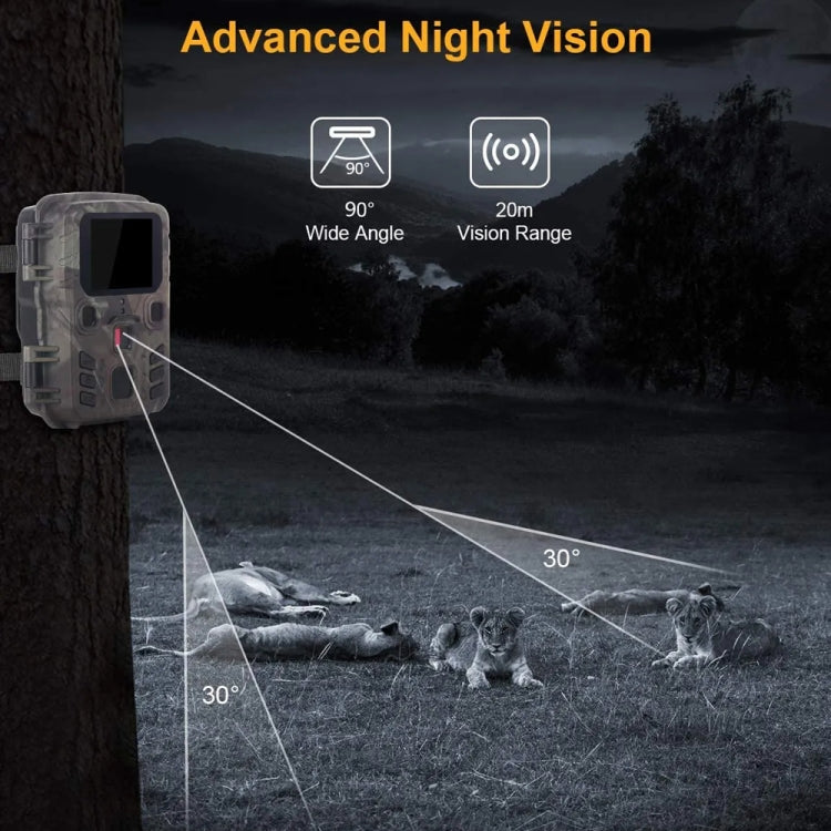 WiFi301 24MP+1296P WIFI+Bluetooth Infrared Night Vision Tracking Hunting Camera - Hunting Cameras by buy2fix | Online Shopping UK | buy2fix