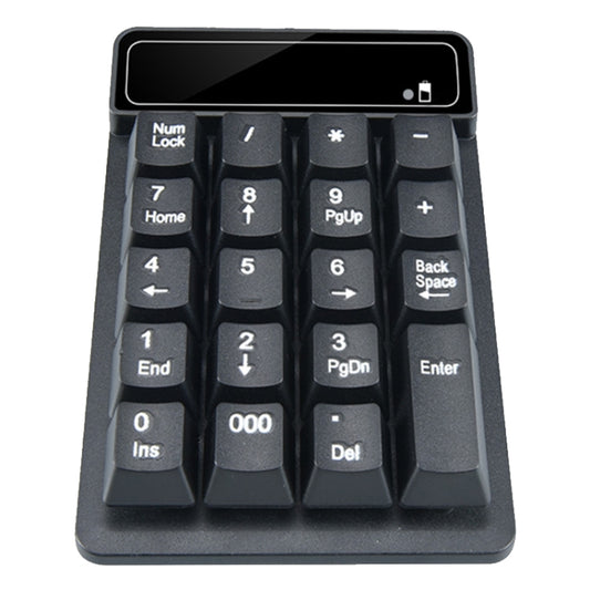 K3 19 Key 2.4G Wireless Mini Digital Keyboard Suspension Machinery Keypad(Black) by buy2fix