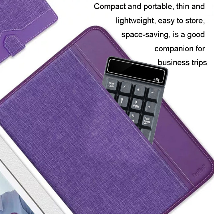 K6 19 Key Mini Wireless Bluetooth Digital Keyboard Suspended Mechanical Universal Keypad 4.0(Black) by buy2fix