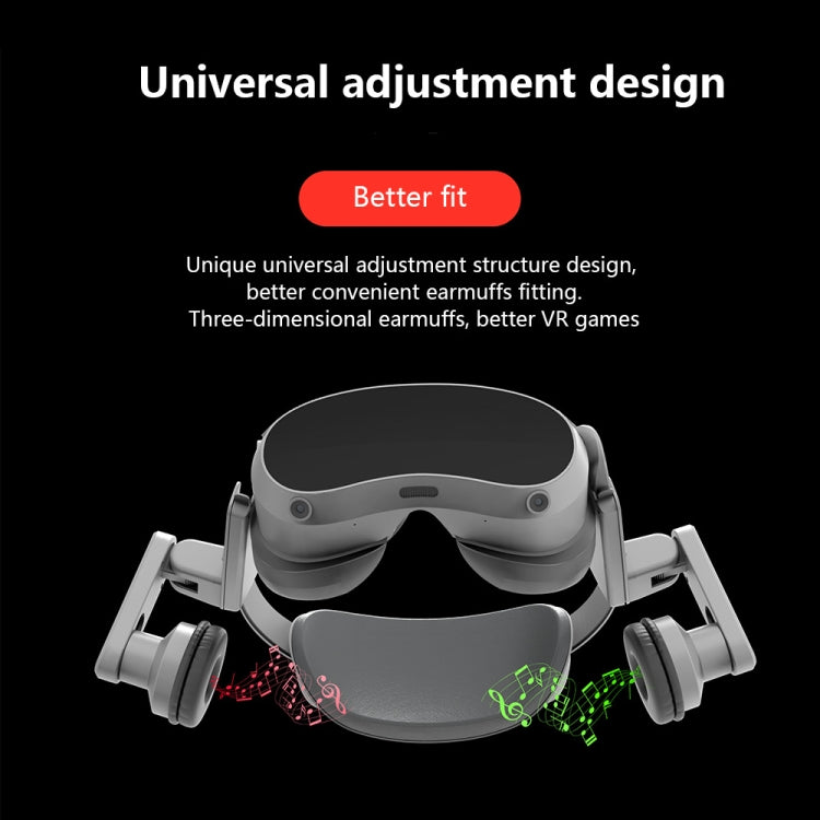 For PICO 4 / PICO 4 PRO Headset Audio Earmuffs Anti-interference VR Accessories P2 - VR Accessories by buy2fix | Online Shopping UK | buy2fix