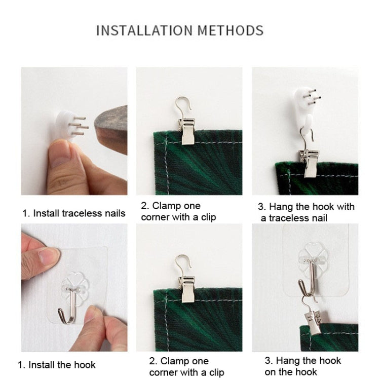 150 x 100cm Peach Skin Christmas Photography Background Cloth Party Room Decoration, Style: 1 by buy2fix