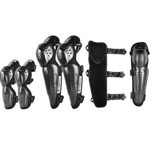 GHOST RACING Motorcycle Protective Gear Off-road Racing Knee Pads Elbow Pads(For Summer) by GHOST RACING
