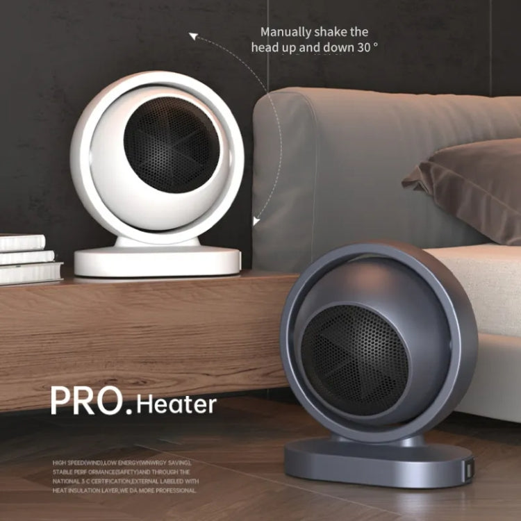 380W Earth Little Sun Heater Home Energy Saving Electric Stove Desktop Mini Heater EU Plug(White) - Electric Heaters by buy2fix | Online Shopping UK | buy2fix