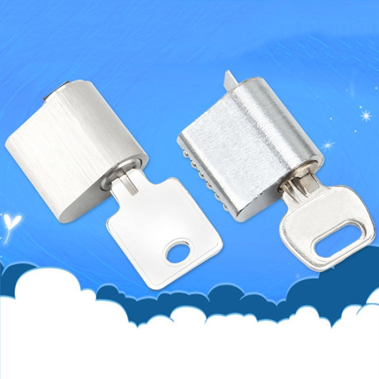 Fire Door Lock Cylinder Door Latch Fittings With Key, Model: Copper Core Interlocking+1 Key - Lock Cylinders by buy2fix | Online Shopping UK | buy2fix