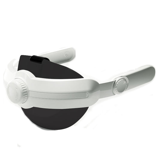 For Meta Quest 3 VR  iplay Head Strap Reduce Pressure Adjustable Headband(White) - VR Accessories by buy2fix | Online Shopping UK | buy2fix