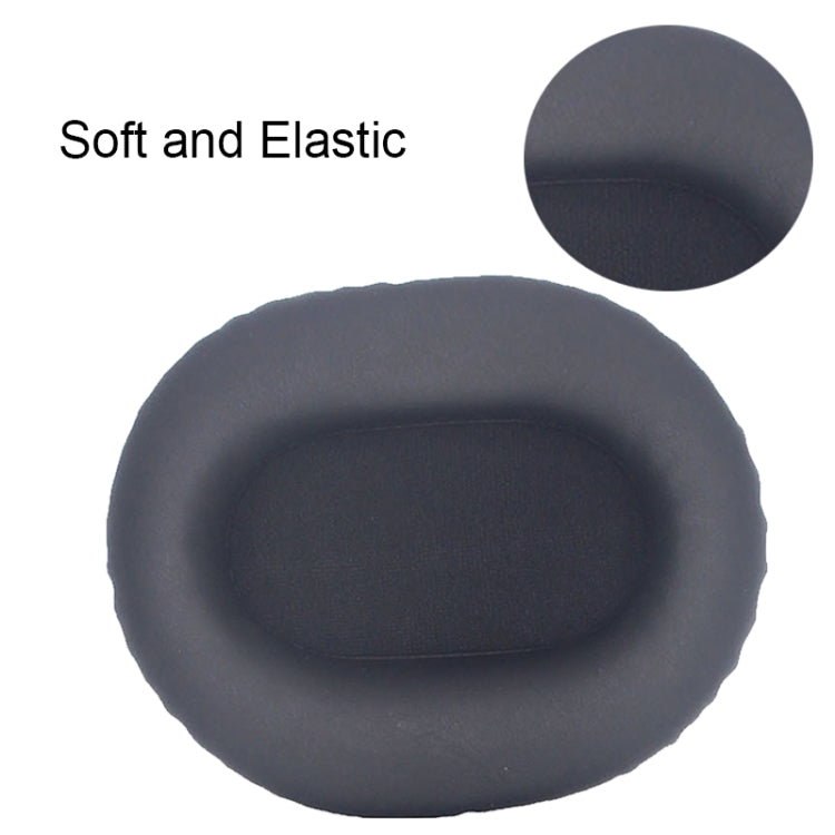 2pcs For Sony WH-CH710N/CH720N/CH700N Headphone Sponge Cover Leather Earmuffs(Black) by buy2fix