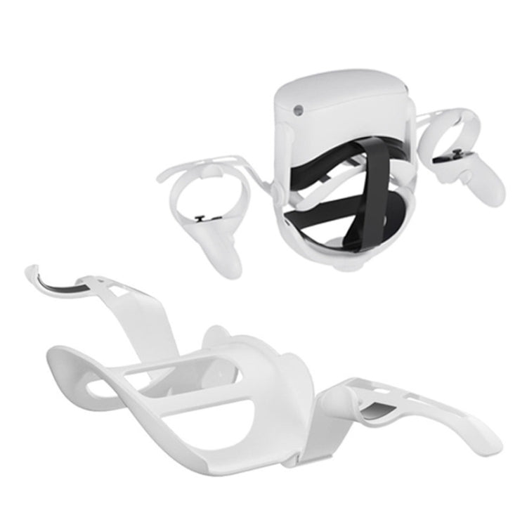 iplay Universal VR Wall-mounted Storage Bracket For Oculus Quest 3/2 Pico 4/3 PS5 VR(White) - VR Accessories by iplay | Online Shopping UK | buy2fix