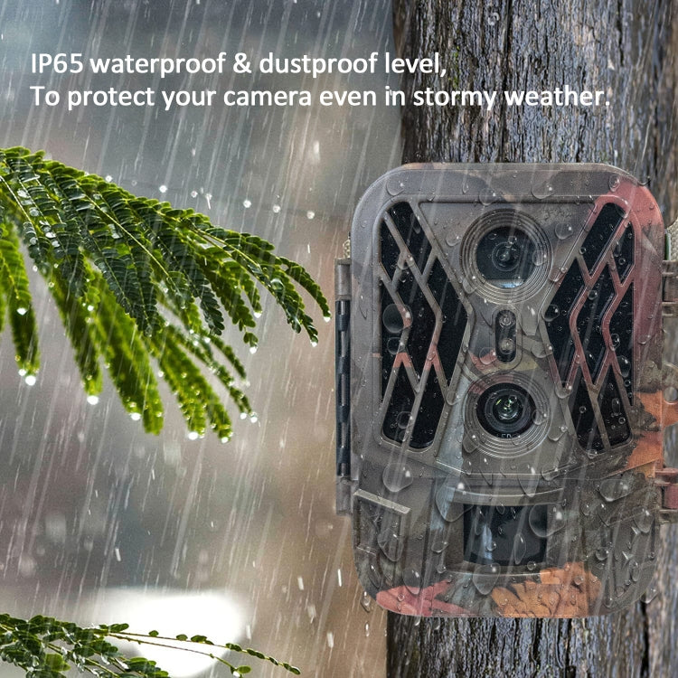 HC-950A 50MP+4K Dual Lens Outdoor Rainfall Fog Infrared Trace Hunting Camera - Hunting Cameras by buy2fix | Online Shopping UK | buy2fix