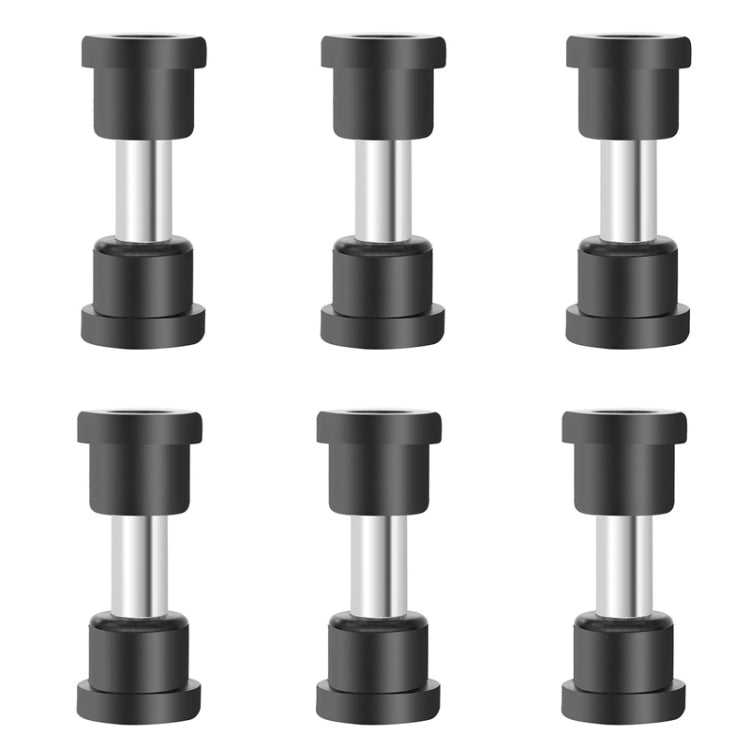 12pcs Rubber Sleeve+ 6pcs Iron Sleeve For EZGO TXT Golf Cart Steel Plate Rubber Sleeve Iron Sleeve Kit by buy2fix